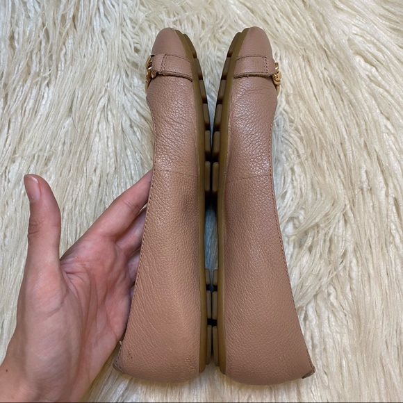 COACH light pink leather Bianca flats 6.5 - Picture 7 of 13
